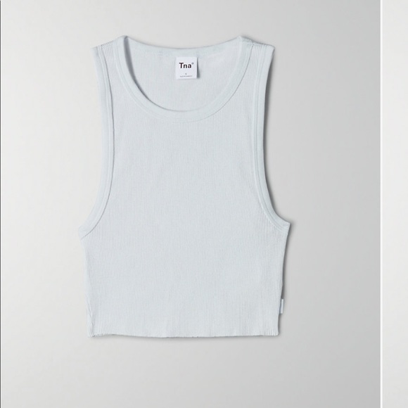 Aritzia Tops - aritzia ribbed racer back tank top